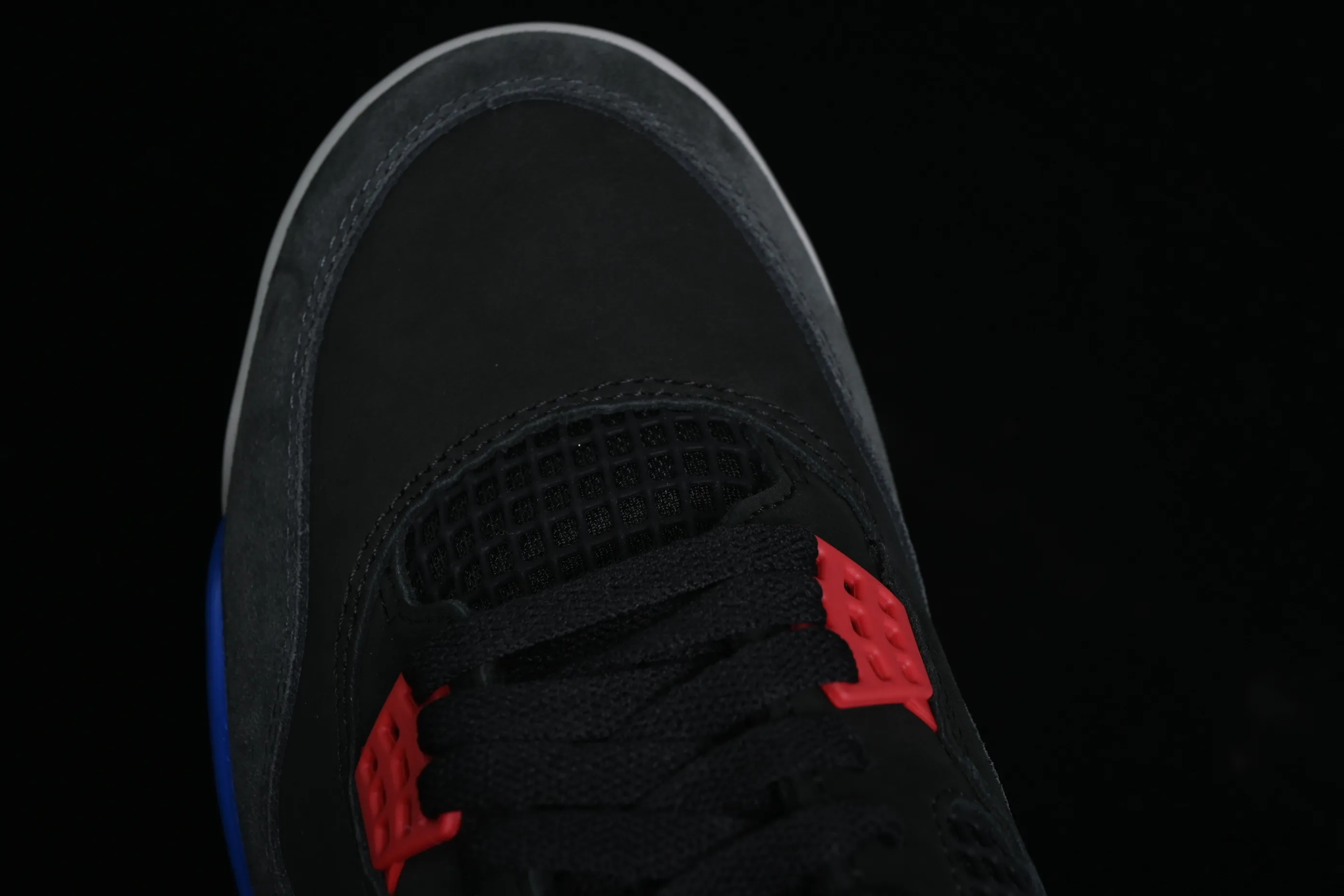 All categories Air Jordan Jordan series basketball shoes Air Jordan 4 GX foreign trade version Air Jordan 4 Retro "Lase" AJ4 Joe 4 black gray blue color FV5029-003